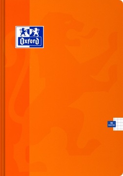 BRULION OXFORD ESSE A4/96K KRATKA MO pomarańczowy