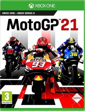 MotoGP 21 MOTO GP 2021 - XBOX ONE / SERIES X - Płyta Blu-ray