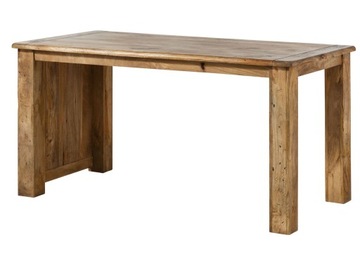 Biurko do Gabinetu Drewno LOFT Mango Biuro RAILWAY