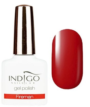 Indigo Lakier Hybrydowy Fireman 7ml