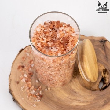 СТЕКЛЯННЫЙ КОНТЕЙНЕР для ПИЩЕВОЙ СОЛЬ СПЕЦИЙ - 720 мл