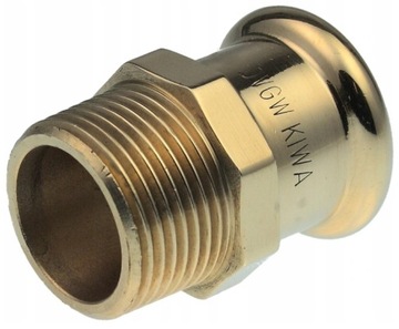 ZŁĄCZKA NYPLOWA DO GAZU GZ 18mm 1/2'' CU ZACISK