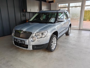 Skoda Yeti Minivan 2.0 TDI CR DPF 110KM 2010 Skoda Yeti 2.0 TDI, 4x4, Jeden właściciel