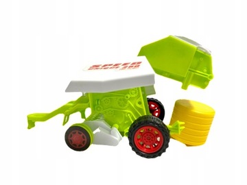 Трактор Игрушечный Сельскохозяйственный трактор с прицепом СЕЛЬСКОХОЗЯЙСТВЕННАЯ МАШИНА Беларка пресс