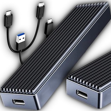 Adapter dysku Kieszeń na dysk SSD m.2 obudowa m2 SATA NGFF USB-C 3.1 10Gbps