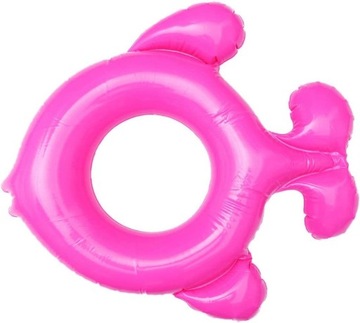 БОЛЬШОЕ КОЛЕСО ДЛЯ ДЕТСКОГО ПЛАВАНИЯ МАТРАС ДЛЯ РЫБ 2в1 НАДУВНОЕ КОЛЬЦО ДЛЯ БАССЕЙНА