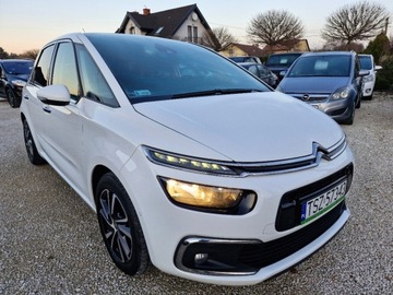 Citroen C4 Picasso II Picasso Facelifting 2.0 BlueHDi 150KM 2017 Citroen C4 Picasso Sliczny 2017 ful opcja zarejestrowany faktura bezwypadk, zdjęcie 11