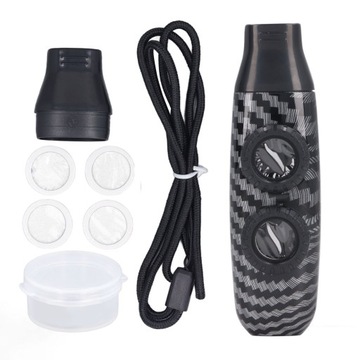 Kazoo Flute Регулируемый музыкальный духовой инструмент с двумя отверстиями и 12 отверстиями