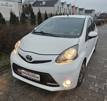Toyota Aygo I Hatchback 5d Facelifting 1.0 VVT-i 68KM 2013 Toyota Aygo 5 Drzwi Klima Zadbany Rata320ZŁ, zdjęcie 3