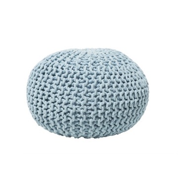 Puf 50 x 35 cm jasnoniebieski CONRAD