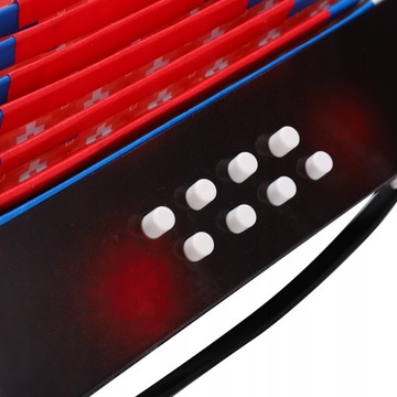 ДЕРЕВЯННАЯ АККОРДЕОНА ДЛЯ ДЕТЕЙ ЦВЕТА