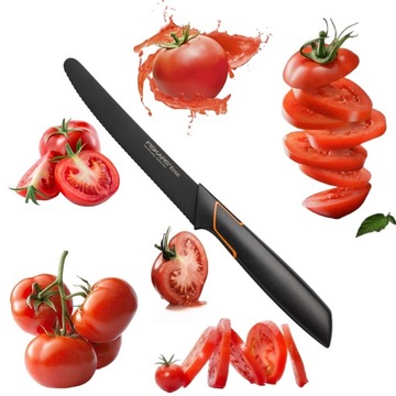Nóż do pomidorów kuchenny nożyk EDGE FISKARS 13cm