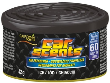 CALIFORNIA CAR SCENTS ICE LÓD GHACCIO PUSZKA 42g