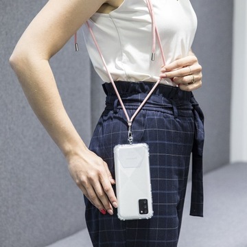 SMYCZ UNIWERSALNA na szyję do telefonu czarna