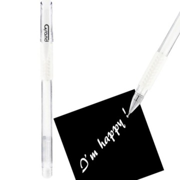 DŁUGOPIS ŻELOWY GRAND GR-101 BIAŁY