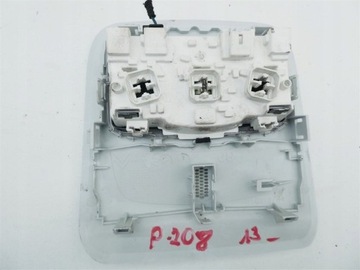 LAMPA OSVĚTLENÍ KABINY PEUGEOT 208 I 12-19 ROK