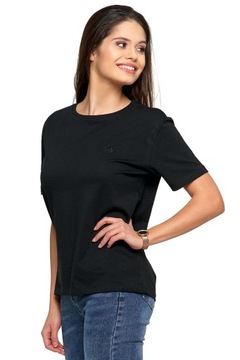 T-Shirt Damski Bawełna PREMIUM Wygodna Luźna Koszulka Gładka MORAJ M