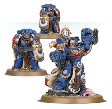 Ультрамарины — Марнеус Калгар с Почетным караулом Викторикс