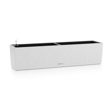 ГОРШОК ДЛЯ БАЛКОНА LECHUZA BALCONERA STONE 80 БЕЛЫЙ