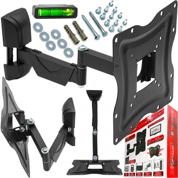 UCHWYT TELEWIZORA WIESZAK TV ŚCIENNY STELAŻ HAK