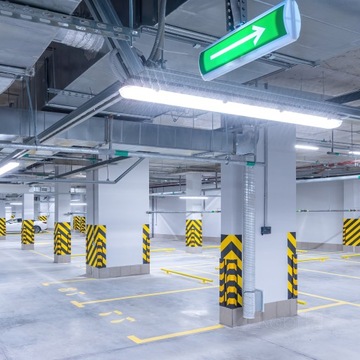 Profesjonalna Lampa LED wodoodporna liniowa 120cm 36W 4000K na parking