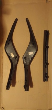 KIA VENGA 15- FACELIFT LIŠTA NÁRAZNÍKU KOMPLET PŘEDNÍ