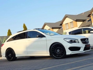 Mercedes CLA C117 Shooting Brake Facelifting 1.5 180 d 109KM 2017 Mercedes-Benz CLA AMG Line___BiXenon LED Skora Alcantara Kamera Panorama A, zdjęcie 29