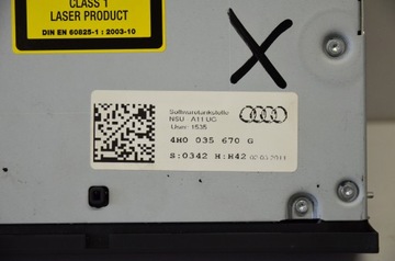 AUDI A8 S8 D4 DVD-ридер MMI 3G+ SIM 4H0035670G