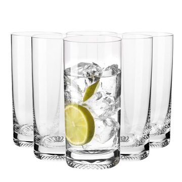 Wysokie szklanki KROSNO Mixology 6x350ml