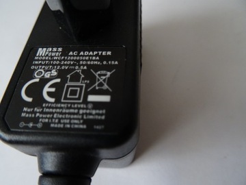 Питание питания WCF1200050E1BA 12V 0,5A
