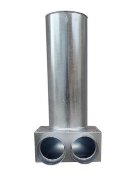 Двойная распределительная статическая коробка 2x75 мм РЕКУПЕРАЦИЯ