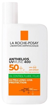 LA ROCHE ANTHELIOS UVMUNE 400 Флюид для контроля жирности SPF 50+ УФ-фильтр 50 мл