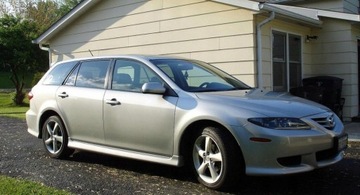 Mazda 6 Estate Sedan HB Пороги Накладки на пороги