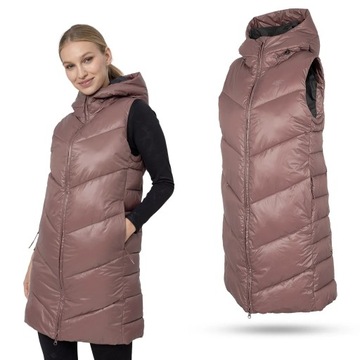 Женская куртка без рукавов 4F куртка жилет Z22-KUDP006