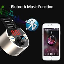 FM Bluetooth автомобильный аудиоадаптер-передатчик