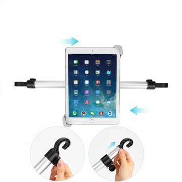 Uchwyt zagłówkowy na tablet do samochodu 7