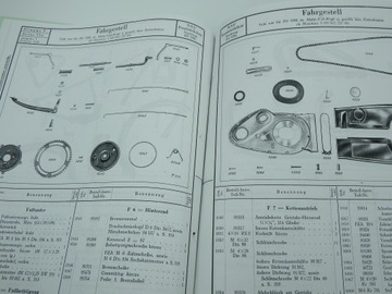 KATALOG CZĘŚCI NSU 201,251 OSL ORAZ 351 OT