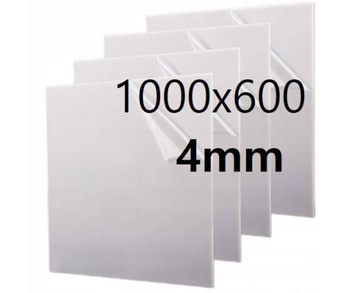 PLEKSI PLEXI PLEKSA PLEXA płyta na wymiar mleczna opal 100cm x 60cm x 4mm