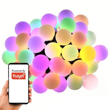 КОМПЛЕКТ УПРАВЛЕНИЯ СВЕТОДИОДНОЙ САДОВОЙ ГИРЛЯНДОЙ + ПУЛЬТ ДИСТАНЦИОННОГО УПРАВЛЕНИЯ WIFI TUYA 15M