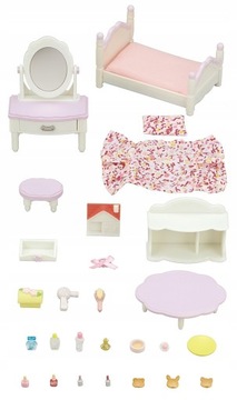 Спальный гарнитур Sylvanian Families 5285