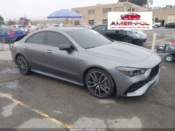Mercedes CLA C118/X118 2025 Mercedes-Benz CLA amg 35, 2025r., 4x4, 2.0L 2.0 Benzyna 302KM
