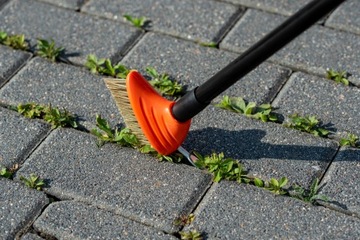 2x ТЕЛЕСКОПИЧЕСКАЯ ПРОВОЛОЧНАЯ ЩЕТКА ДЛЯ ОЧИСТКИ МЕТЛЫ-КУБИКА