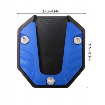 Боковая подставка для мотоцикла, коврик для пластины