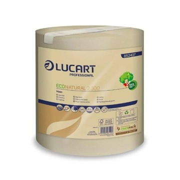Lucart EcoNatural - Czyściwo w roli, 63 m, celuloza Fiberpack - 1 rolka
