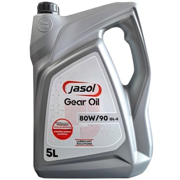 OLEJ PRZEKŁADNIOWY JASOL GL-5 80W90 - - 5 Litrów
