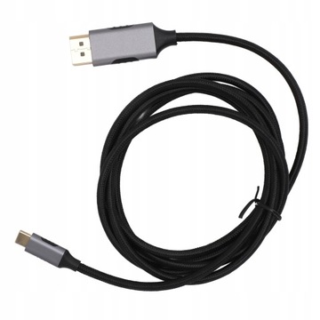 Кабель USB типа C к DisplayPort 1.4, профессиональный алюминиевый корпус M8