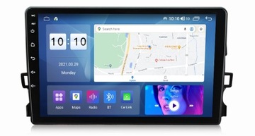 RADIO NAWIGACJA ANDROID TOYOTA AURIS 2006-2011+KAM