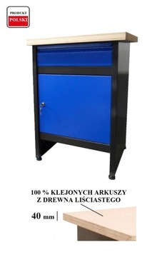 Stół warsztatowy do garażu ślusarski narzędziowy