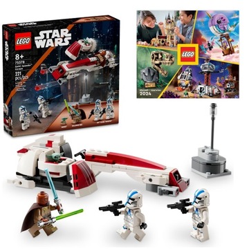 LEGO Star Wars 75378 Ucieczka na śmigaczu BARC + KATALOG LEGO