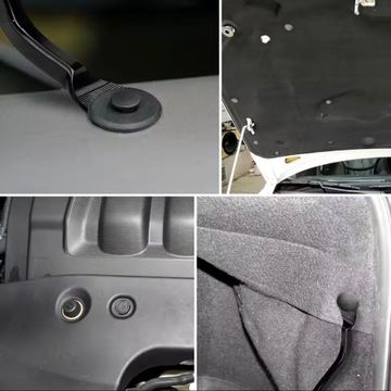 НАБОР автомобильных булавок и зажимов для обивки автомобиля 625 EL + PULLER